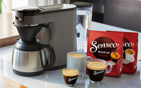 SENSEO&reg;-kaffepudemaskiner