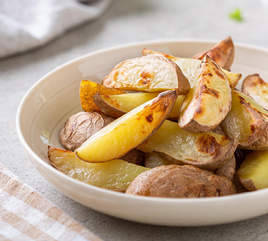 Kartoffelbåde i Airfryer