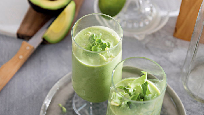 Gr&oslash;n smoothie: opskrifter