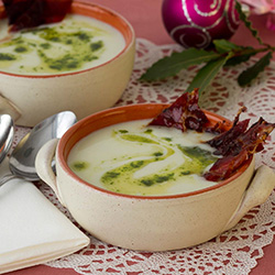 Blomkålsuppe Med Sprød Skinke | Philips